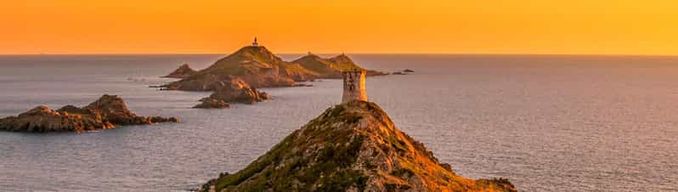 Au départ d'Ajaccio : excursion en bateau dans les îles Sanguinaires avec apéritif
