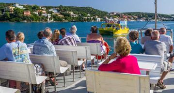 Port Mahon : croisière au port avec vues sous-marines