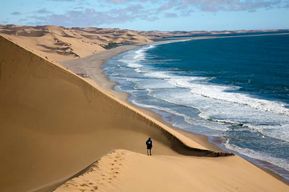 Walvis Bay : Excursion en 4x4 dans le désert jusqu'à la baie de Sandwich Harbour