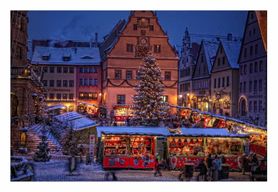 Rothenburg ob der Tauber et Würzburg : des moments romantiques à Noël