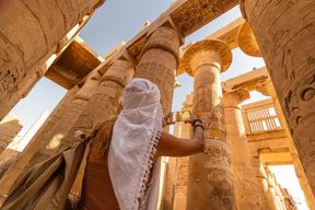 Louxor : billet d'entrée au temple de Karnak avec code QR