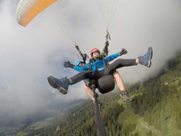 Glacier d'Aletsch-Tandem Parapente