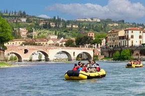 Vérone : expérience guidée de rafting sur la rivière Adige