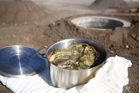 Hôtel Octant Furnas : Cours de cuisine du Cozido das Furnas