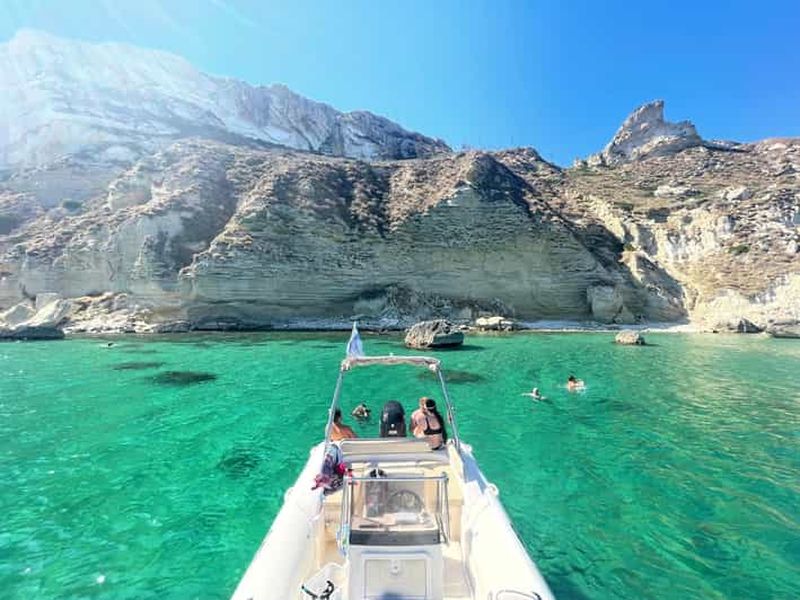 Cagliari : tour en bateau avec 4 arrêts baignade, plongée avec tuba et prosecco