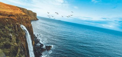 Tour de l'île de Skye en voiture depuis Portree avec un APP