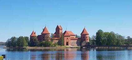 Vilnius : visite d'une demi-journée du château de Trakai en minibus