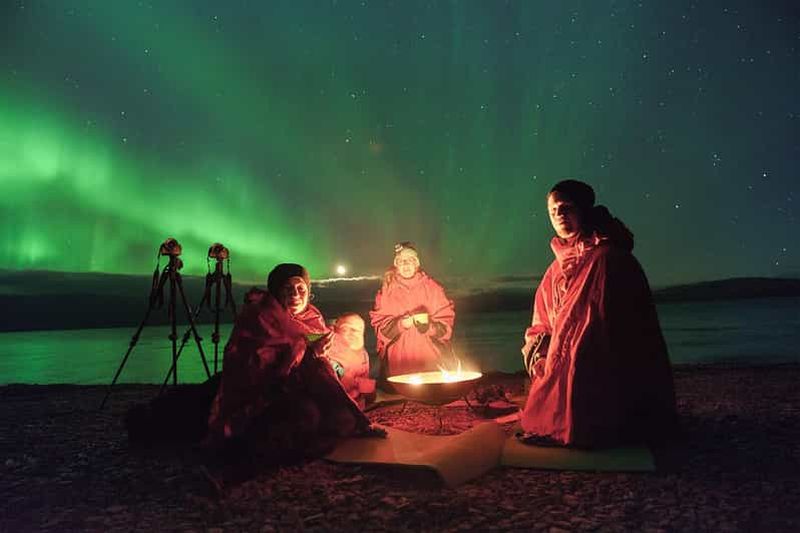 Kiruna : Tour photo de l'aurore boréale avec équipement