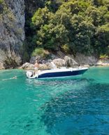 Saranda : sortie en bateau, grotte cachée, Gremina, Kakome et Krorez