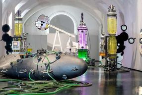 Vienne : entrée au MuseumsQuartier pour l'exposition MQ Freiraum