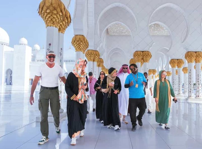 Abu Dhabi : Visite guidée à pied de la Grande Mosquée Sheikh Zayed
