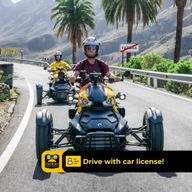 Maspalomas : Ryker Moto Tour à Fataga (buggy de montagne)
