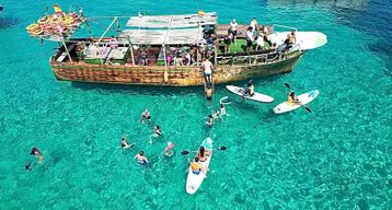 Ibiza : Excursion en plongée libre et paddle board dans les grottes et criques de la mer