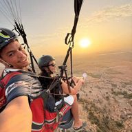 Parapente dans l'Atlas et désert d'Agafay depuis Marrakech