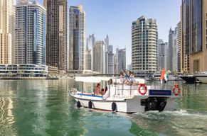 Dubaï : Excursion en bateau Abra dans la marina de Dubaï, à Ain Dubaï et à JBR