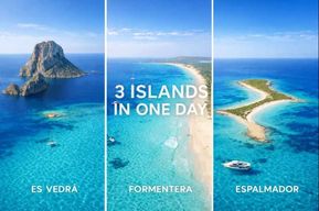 San Antonio : Es Vedrà, Formentera, avec repas et boissons