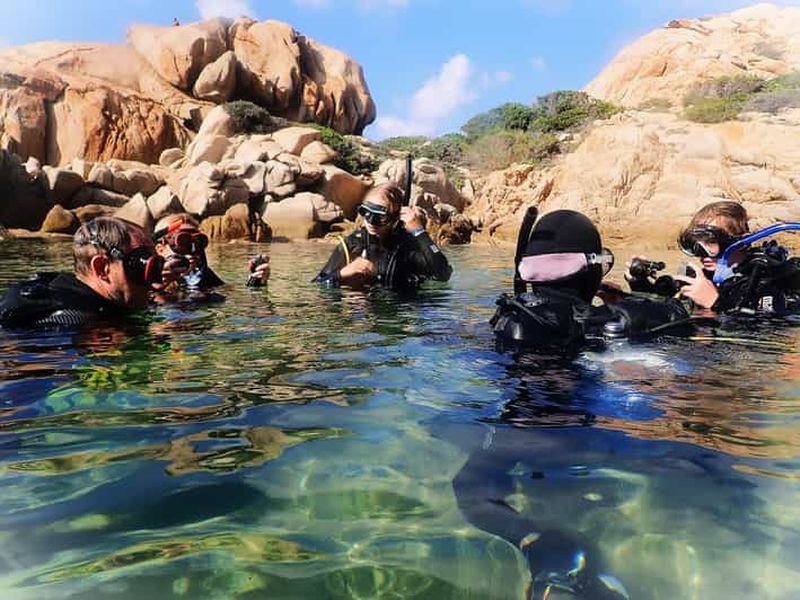 Sardaigne, Archipel de la Maddalena : Première expérience de plongée