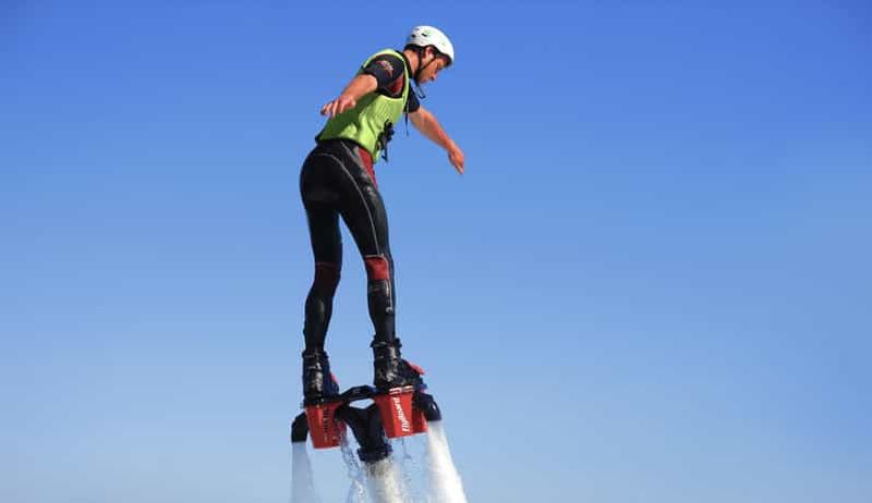 Alicante : Expérience de Flyboard avec moniteur