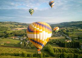 Vol en montgolfière d'une heure au-dessus de la Toscane depuis Lucques