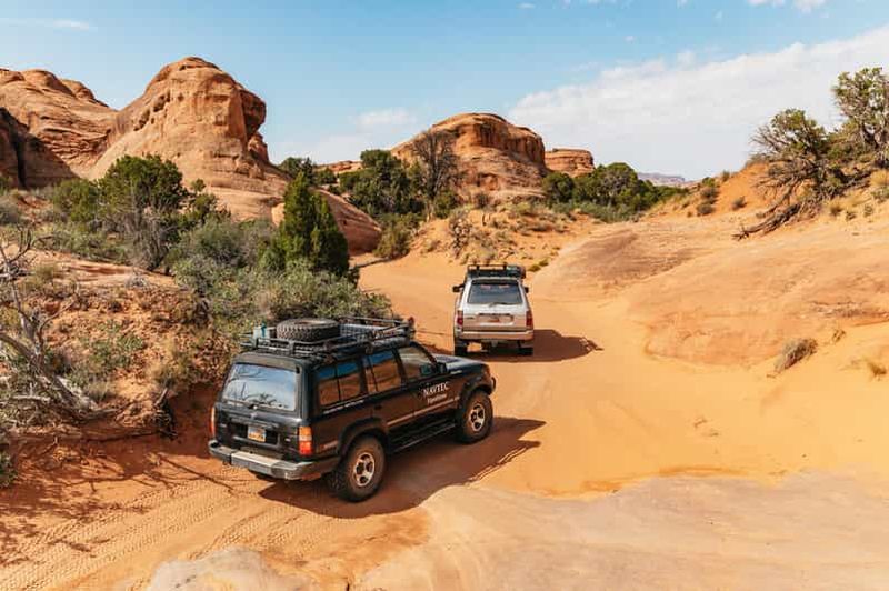 Depuis Moab : Visite d'une demi-journée du parc national des Arches en 4x4