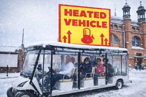 Gdansk : visite guidée en direct en voiturette de golf/buggy touristique