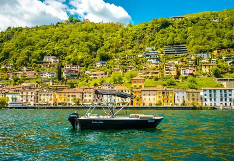 Lac de Lugano : 2 heures de location de bateau
