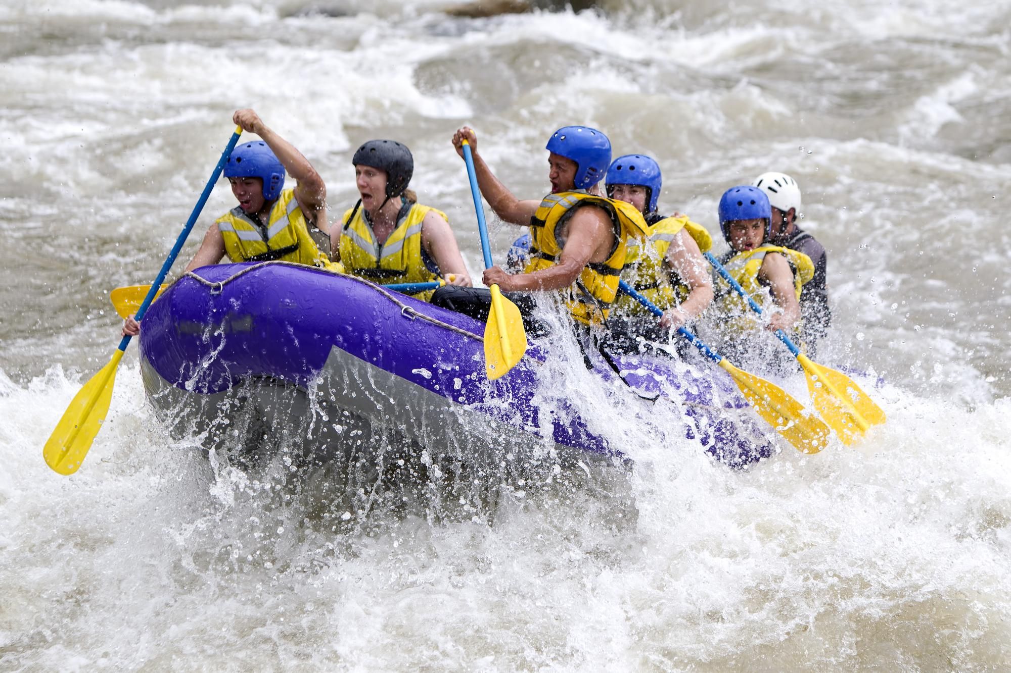 Rafting dans les gorges de l’Imst