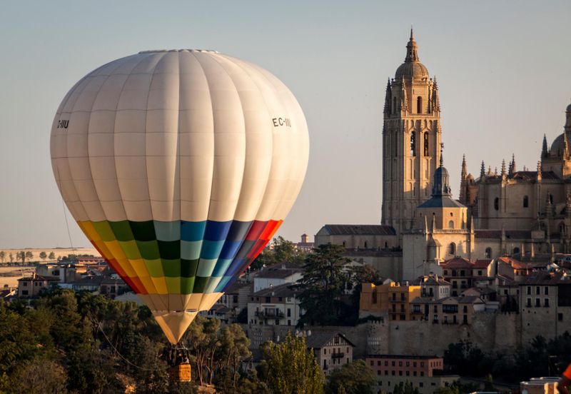 Vol en montgolfière à Ségovie
