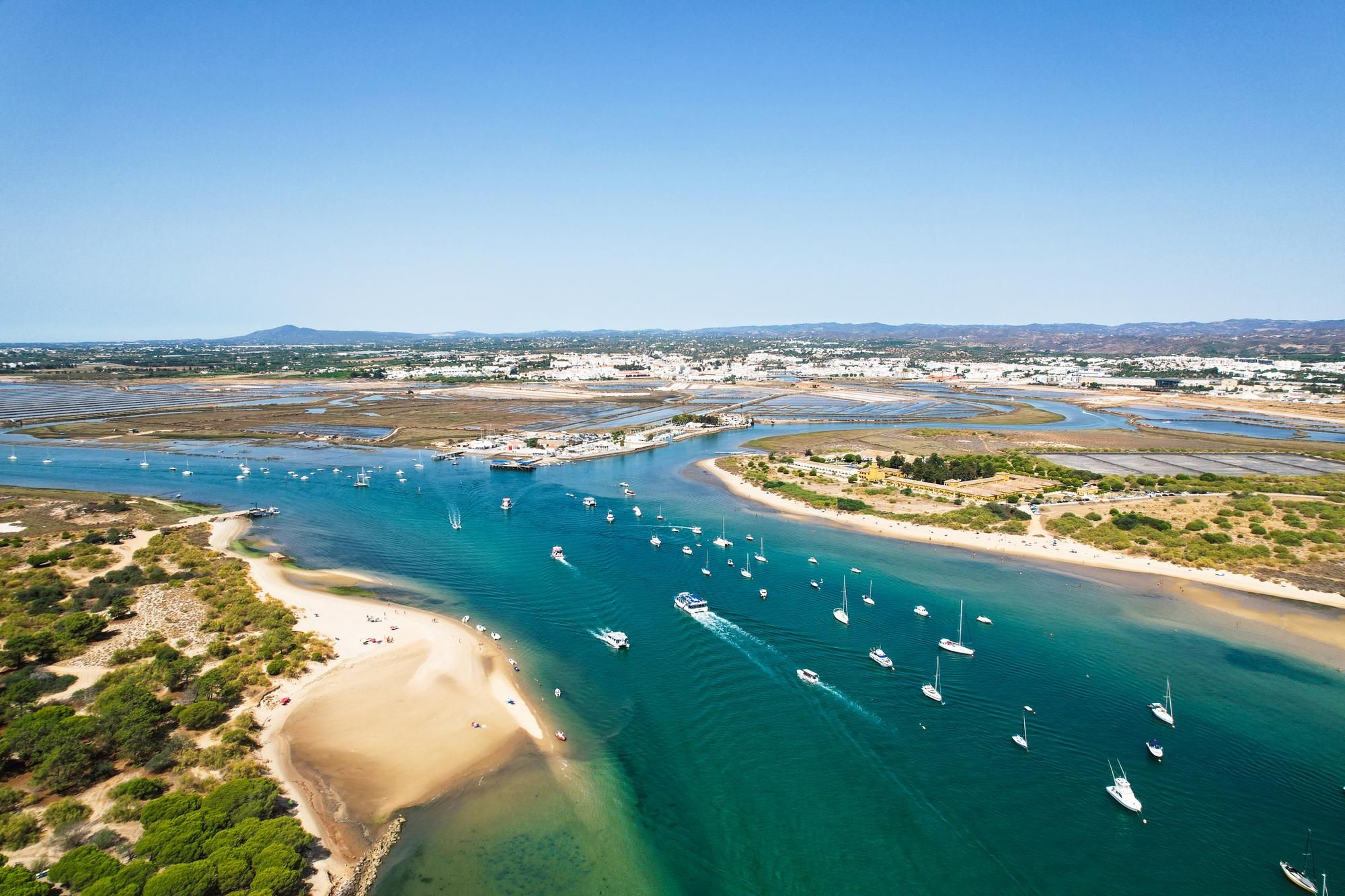 Croisière en bateau dans la Ria Formosa à Faro