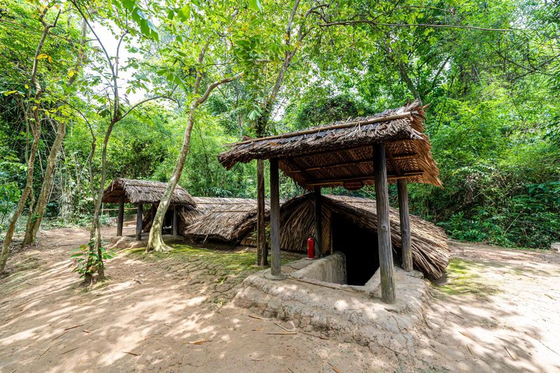 Tunnels de Cu Chi à Ho Chi Minh City