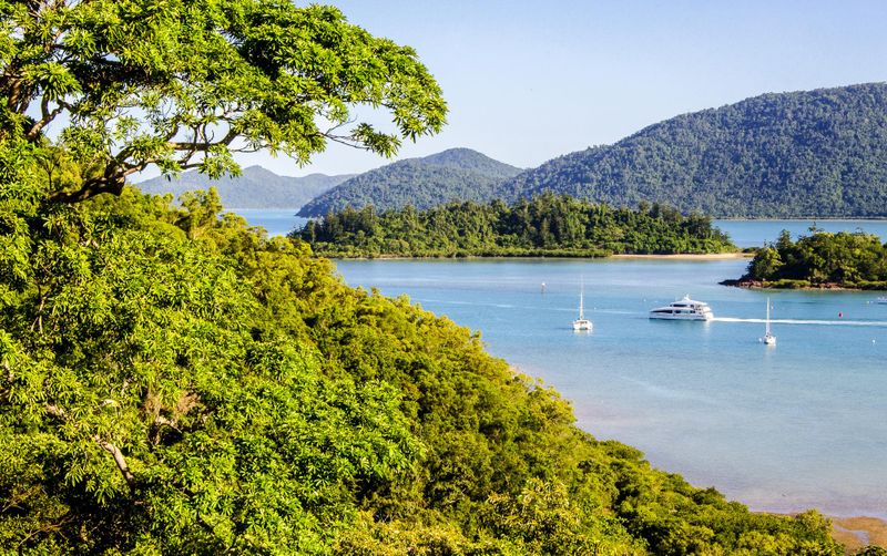 Croisière en bateau vers l’île Whitsunday