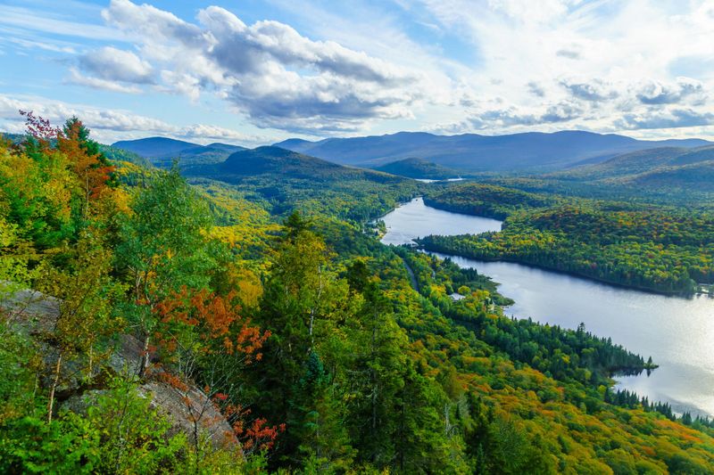 Vol en hélicoptère à Mont-Tremblant