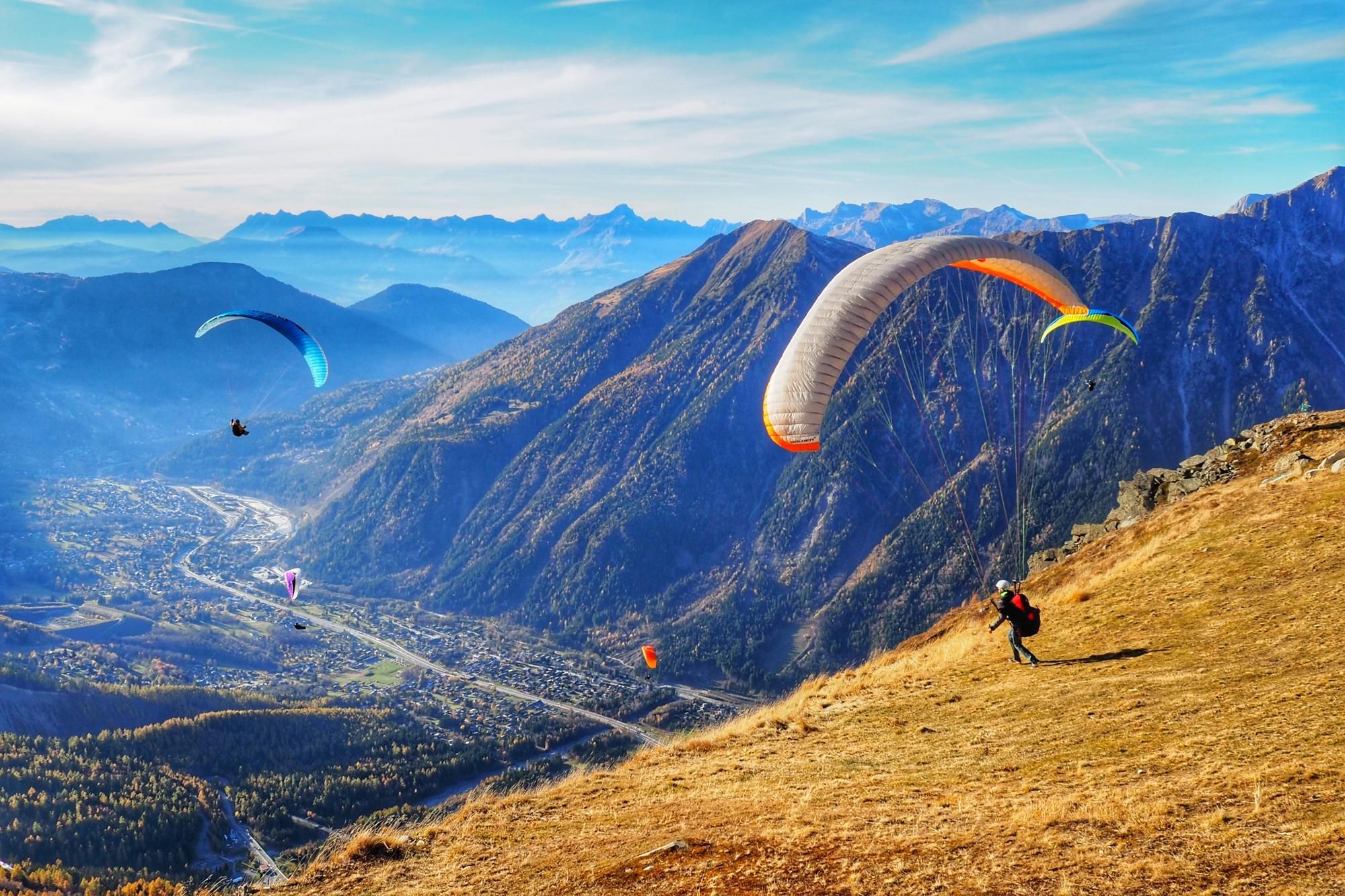 Vol en parapente à Chamonix