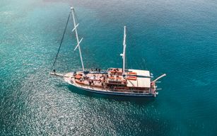 Au départ d'Athènes : croisière de jour à Agistri, Moni et l'île d'Égine avec repas et boissons