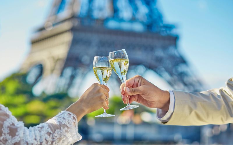 Croisière sur la Seine depuis le Pont de l'Alma avec Champagne