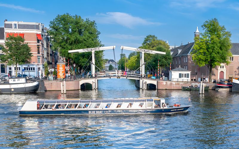 Amsterdam : croisière de 75 minutes sur les canaux de la ville