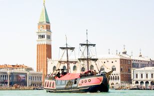 Dîner-croisière de 3 heures sur un galion à Venise