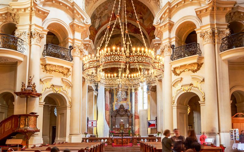 Billets pour un concert classique à l'église Saint-Nicolas de Prague