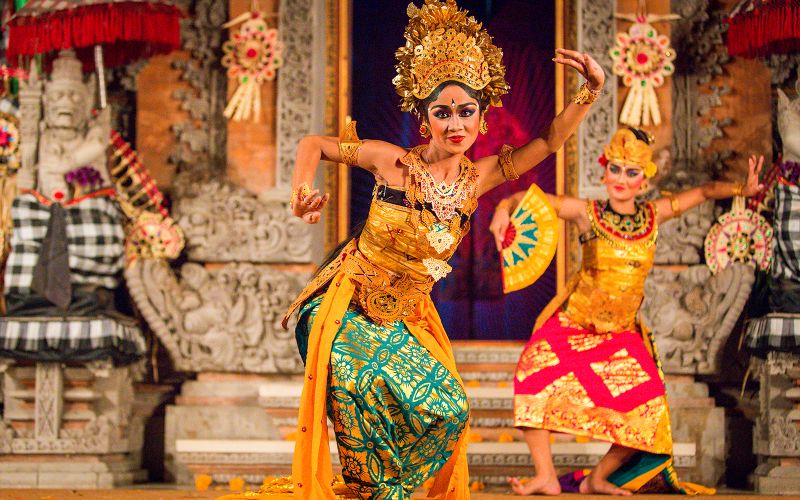 Billets pour le spectacle de danse Legong au palais d'Ubud