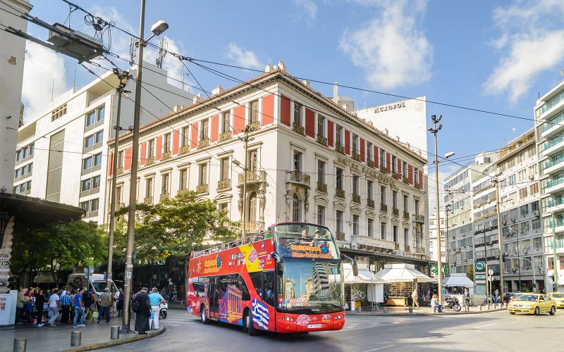 City Sightseeing: : Tour en bus Hop-On Hop-Off d'Athènes, du Pirée et de la Riviera