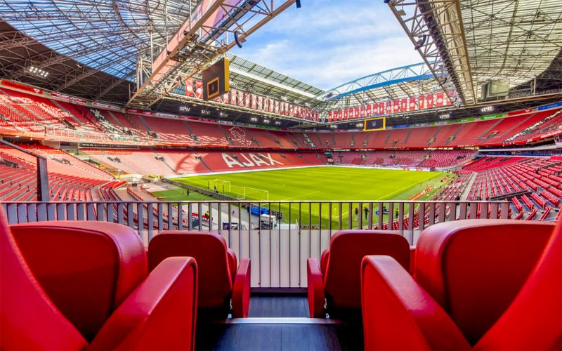 Visite du stade Johan Cruijff ArenA