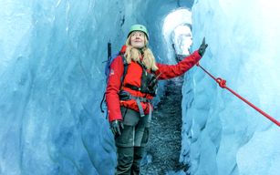 Skaftafell : Grotte Bleue et randonnée au glacier Vatnajokull