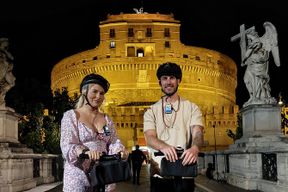 Visite guidée nocturne de Rome en segway