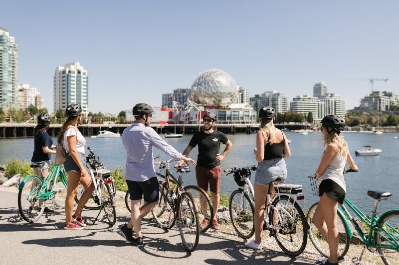 Balade à vélo à Vancouver