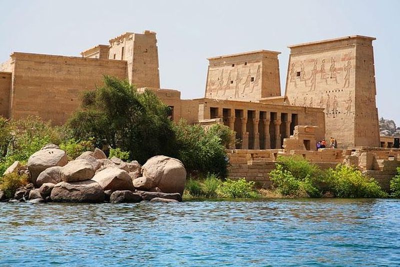Visite du temple de Philae, du haut barrage et de l'obélisque inachevé d'Assouan