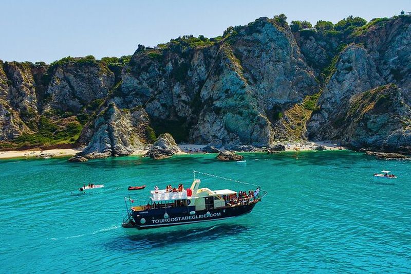 Billet Balade en bateau sur la Côte des Dieux depuis Tropea