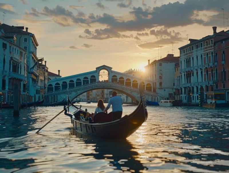 Balade en gondole à Venise