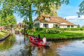 Tour à Giethoorn au départ d’Amsterdam avec promenade en bateau