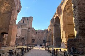 Visite privée des thermes de Caracalla et du Cirque Maxime à Rome