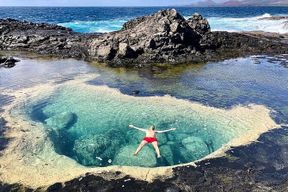 Excursion aux piscines naturelles, les Salinas de Janubio et La Geria à Lanzarote